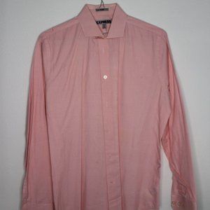 Express Long Sleeve Fitted Shirt Sz M